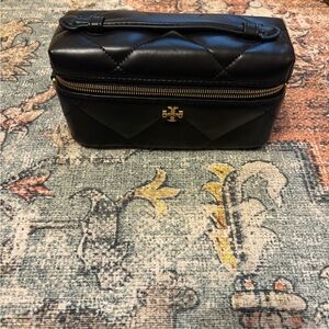 Tory Burch Kira Diamond Quilt Charm East-West Vanity Case